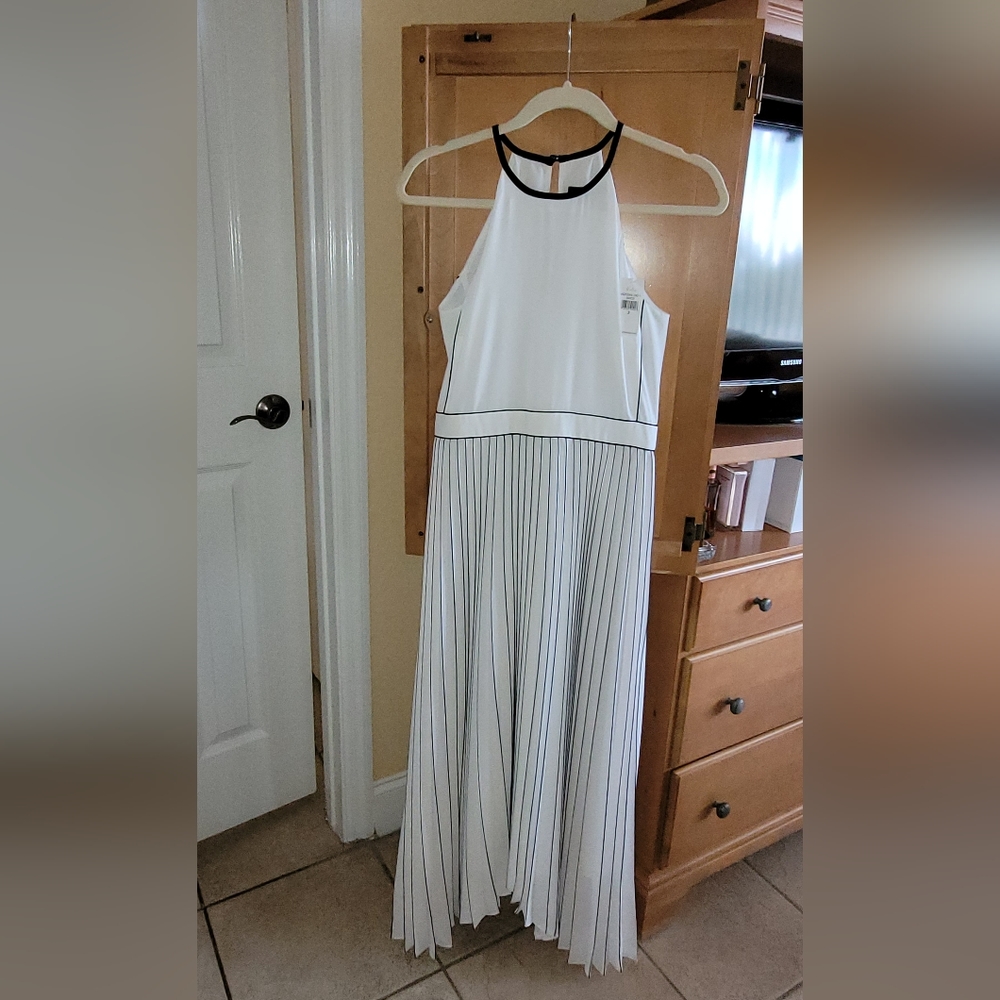 woman dress banana republic